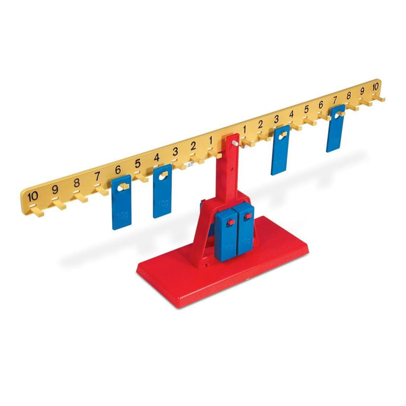 hand2mind Math Balance, Weighted Balance, School Weight Scale for Kids, Balance Scale for Classroom, Primary Balance Scale for Kids Learning, Math Manipulatives Middle School, Student Math Balance