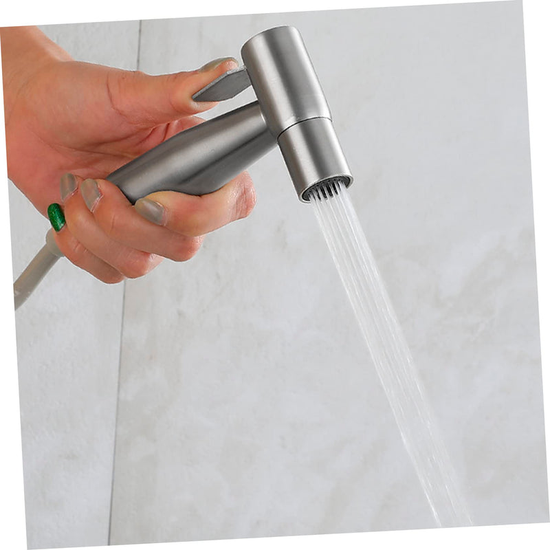 AngoilySink Side Sprayer, Stainless Steel Sink Spray Braces Kit, Sink Hose Faucet Hose Sprayer Replacement Handheld Sprayer Kit Kitchen Faucet Sprayer Sink Pull out Spray Head Supplies Nozzle