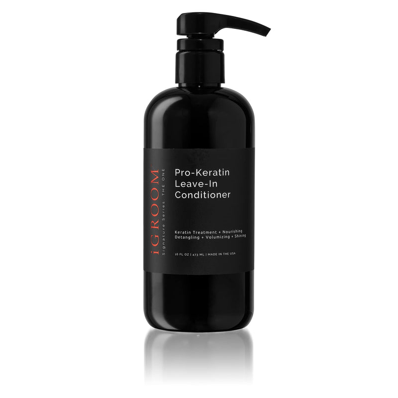 iGroom Dog Shampoo + Dog Conditioner Groomers Bundle - Banana Dog Shampoo Concentrate, Nourish & Moisturize, Nutrient Rich, 16 oz - Pro-Keratin Leave-in Dog Conditioner, Excellent Detangling, 16 oz - PawsPlanet Australia