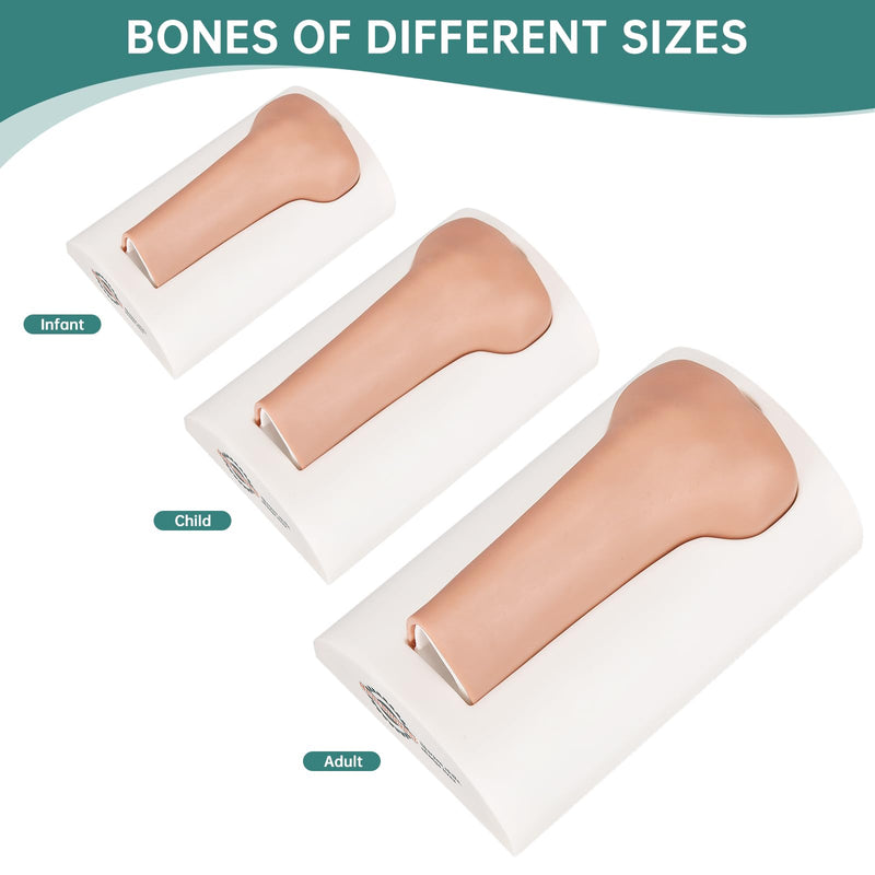Intraosseous (IO) Access Trainer, Child Intraosseous (IO) Tibia Trainer, Tibial IO Bone for Medical Education