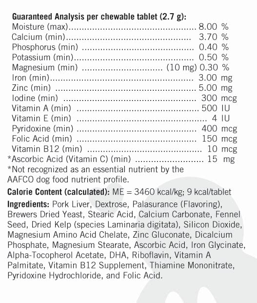 Bitch Pills - Prenatal Vitamins for Dogs (Thomas Pet Earlier) - 120 Tablets - PawsPlanet Australia