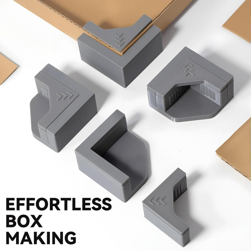 4Pcs Magnetic 3D Corner Clamps, 90 Degree Right Angle Clamps, Precision Positioning Jig for Box Making, Bookbinding and Handmade Craft（Not for Woodworking）