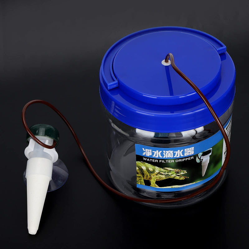 HEEPDD Reptile Water Dripper, Reptile Water Dripper Kit Plants Irrigation Devices Reptile Humidifier Watering Tool for Amphibians Bearded Dragon Lizard Turtle Snake Frog Gecko - PawsPlanet Australia