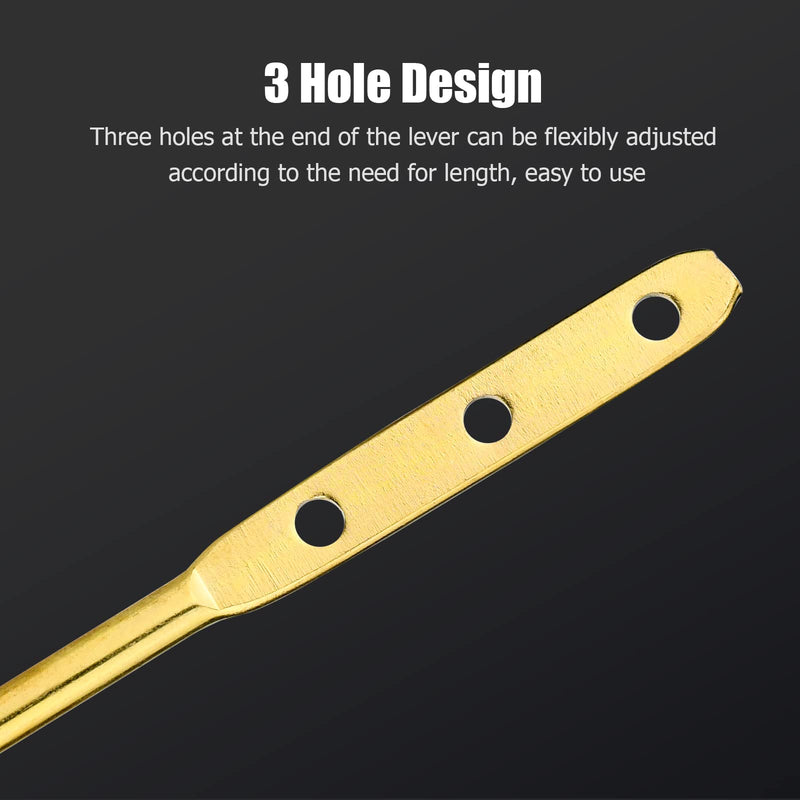 for TOTO Toilet Handle Replacement Parts Kit, Universal THU068#CP Trip Lvr for St743S Side Mount Toilet Flush Tank Lever Handle for TOTO Kohler Toilet Tank, 1-Pack Copper Lever 1 Pack Bright Silver