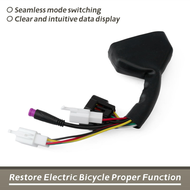Ebike Controller Main Line Compatible with Tuttio Soleil01 Electric Dirt Bike with M Function Key Display, Controller Wire Harness Assembly