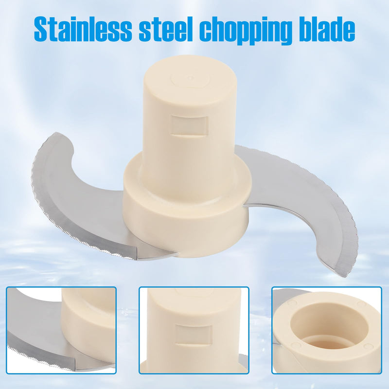 DLC-001TXB Main Stainless Steel Chopping Blade Replacement for Cuisinart 14-Cup Food Processor DLC-2014, DFP-14BCNY, DFP-14BCN, DFP-14BWN Kitchen Food Processor Part No. DLC-001TXB-CSR