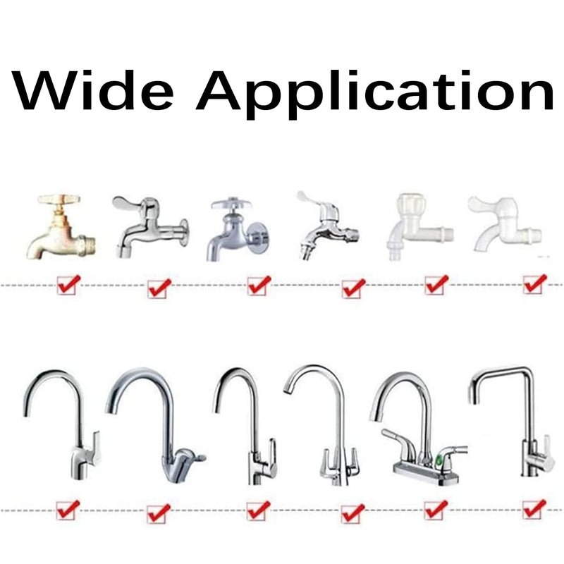 1m/3.28ft Portable Sink Hose Faucet Sprayer Sink Spray Rubber Hose Shampoo Sprayer Handheld Faucet Shower for Pets, Bathing Baby, Washing Hair, Rinsing Vegetables 1M