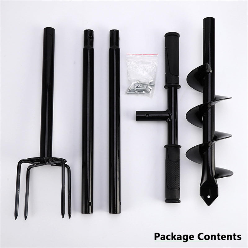 Compost Stirring Tool 45.6 inch Compost Turning Tool Outdoor Manual Composting Bar Compost Turner Aerator Accessories Turner and Mixing Tool for Outdoor