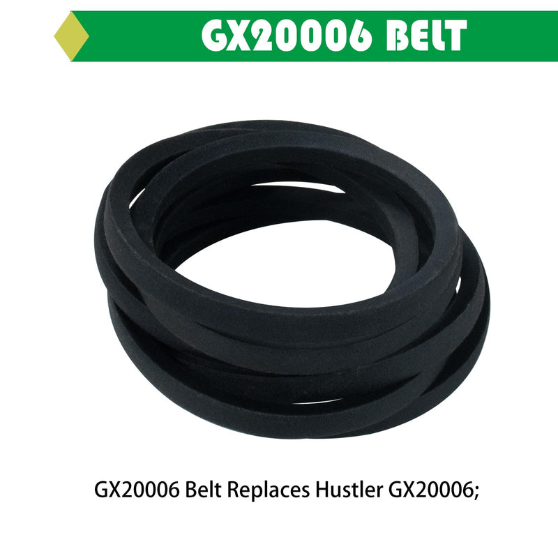 GX20286 V Idler Pulley with GX20287 Idler Pulley GX20006 V Belt Replaces GX20286 Pulley, John Deere Pulley GX20286, John Deere GX20287 Idler Pulley, 690409MA Pulley, 1760097, AM103019, AM32672 GX20286+GX20287+GX20006 Belt
