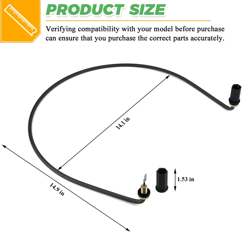 W10518394 PS8260087 Dishwasher Heating Element by Techecook - Fit for Whirlpool Kenmore Amana Maytag Dishwasher - Replaces W10134009 W10441445 AP5690151 8194250 8563007 W10518394VP