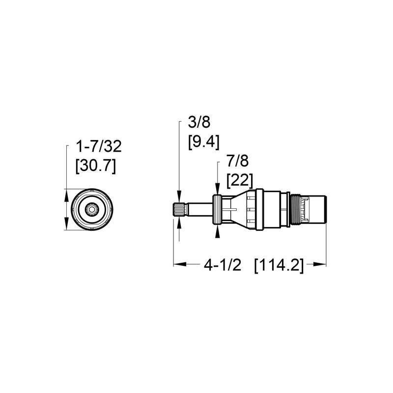 Pfister 9100300 In-Wall Ceramic Valve -1