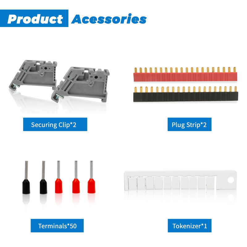 (10pcs) Solid State Relay DD 5V 12V 1.5A,Signal Relay for PLC,No Contact DC to DC;Input:3-32VDC;Output:5-60VDC;Din Rail 10
