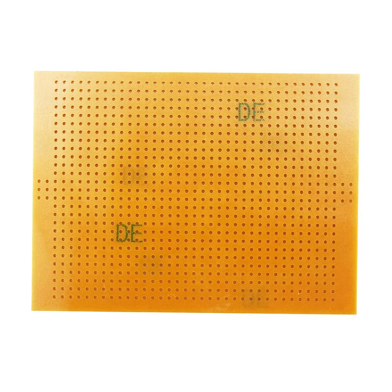 YUNGUI 10 Pieces 73mm x 100mm Circuit Board Copper Strip Board,957 Holes PCB Board Prototype perfboard Kits for Soldering and DIY Electronic Project with Arduino Kits