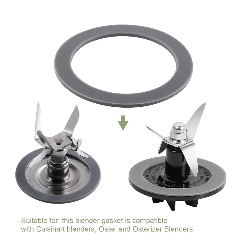 6-Pack Rubber Gaskets Sealing O-Ring Compatible with Oster Blender Replacement Parts