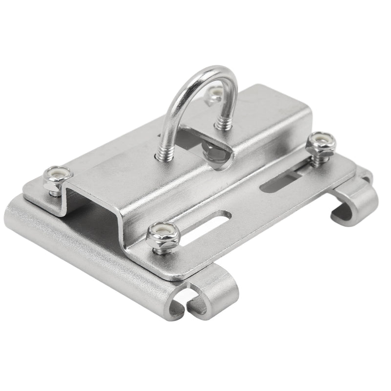 Acouto Rail Mount Anchor Bracket Marine Grade Stainless Steel Boat Rail Mount Anchor Bracket Vertical Mount Anchor Holder for Boats Ships Yachts (Small 8585SE2 7/8 to 1 in Rails) Small 8585SE2 7/8 to 1 in Rails