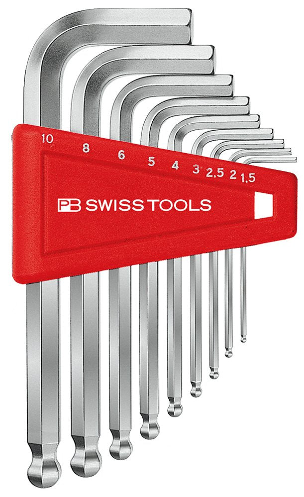 PB Swiss Tools PB 212H-10 Ballend hex set