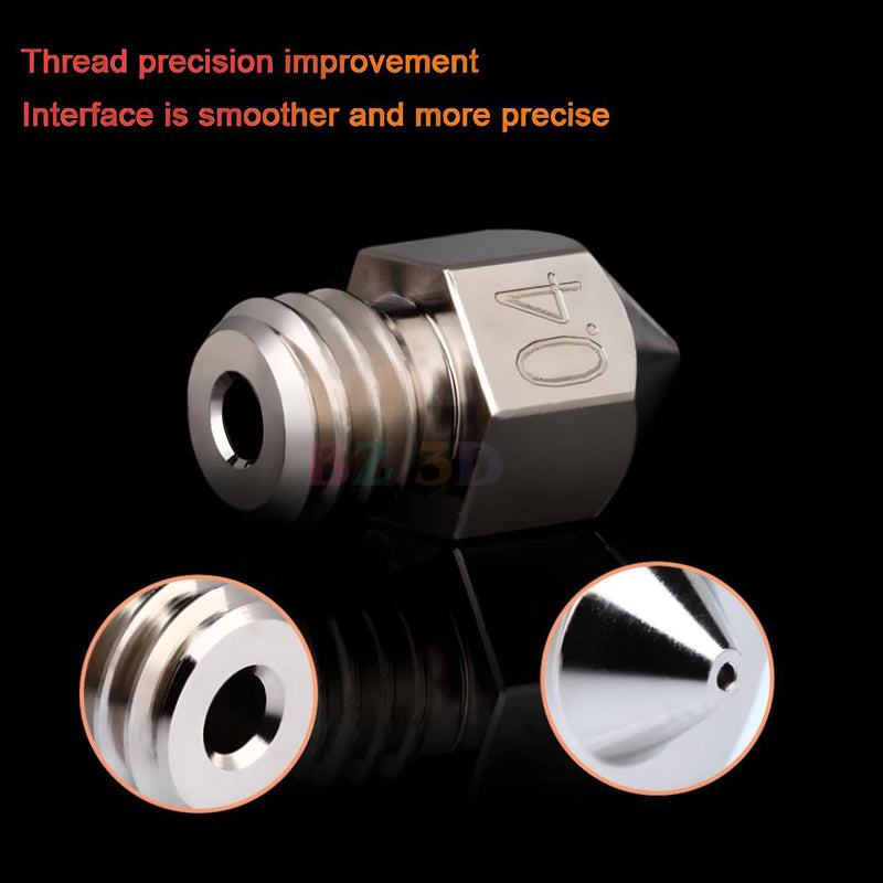 CR-6 SE All Metal Plated Copper Hotend Kit for CR6 SE,CR-6 SE MAX 3D Printer Hotend,Upgrade Bi-Metal Heatbreak,500℃ High Temperature Plated Copper Heater Block,Nozzle 0.4mm. Plated Copper Kit