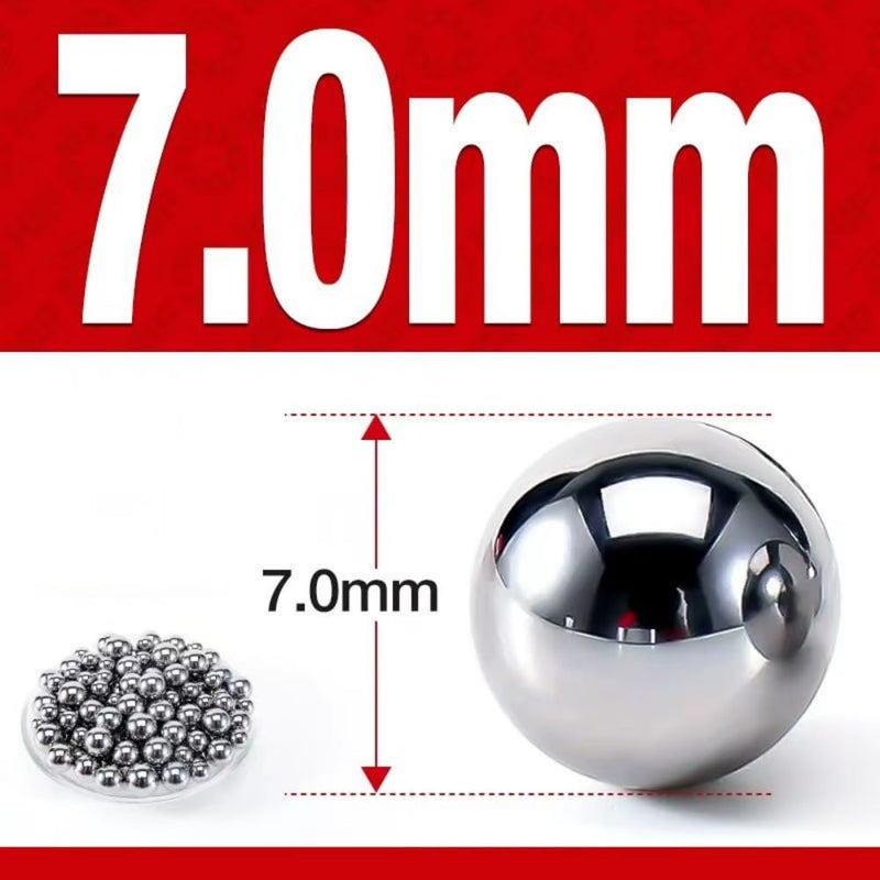 ZYsteelball-(200pcs, 7mm) Chrome Steel Bearing Balls Precision Ball G25 200
