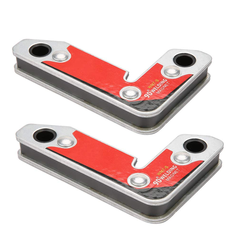 Fireball Set 2Pcs Inside Outside Magnet Welding Clamp Magnetic Holder Fixer Welder Tool 30 60 90 Degree