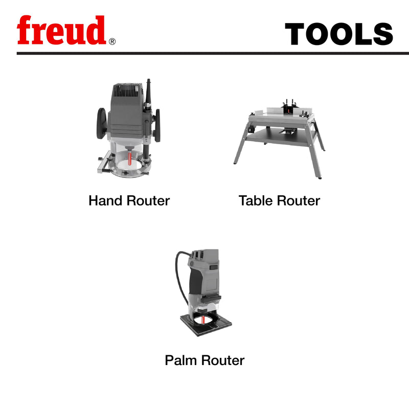 Freud 36-112: 5/16" Radius Beading Bit with 1/4" Shank