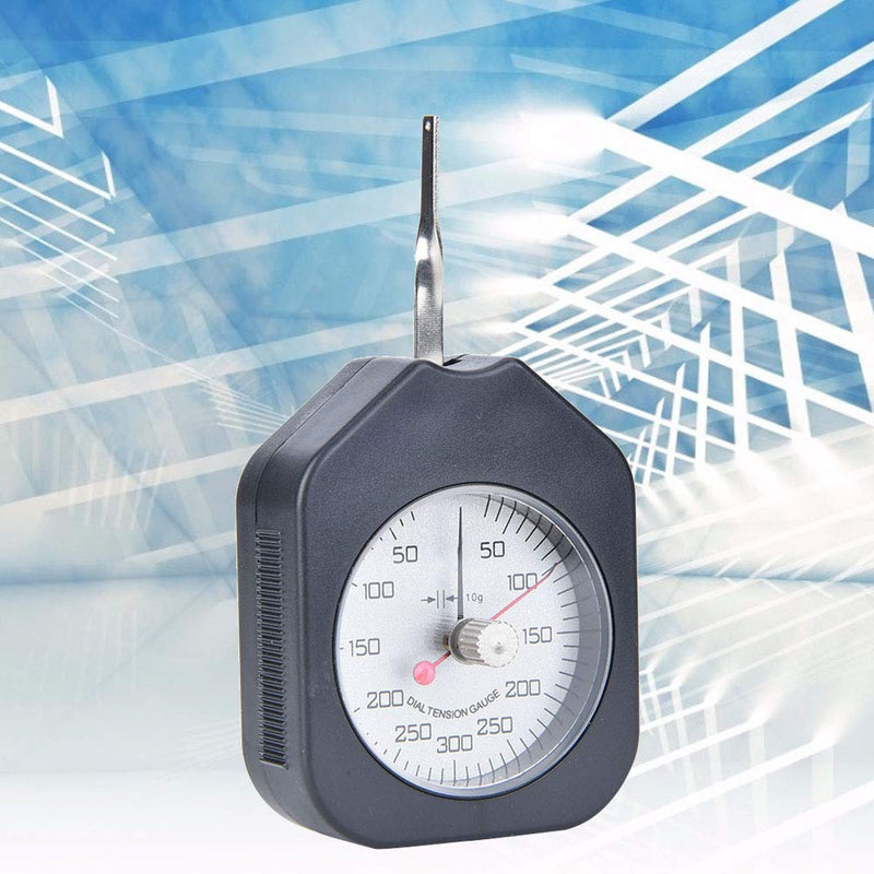 Dial Tension Gauge Meter, Dual Pointer Dial Tension Gauge Force Gauge Double Needles Tension Meter Analog Dial Gauge Measuring Tool for Electronic Switches, Micro Switches, Valves, Spring Tension