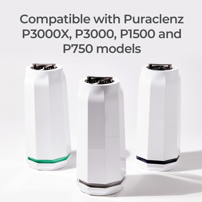 Puraclenz Photon Replacement Screens R0001 (2-pack) - For Puraclenz Photon Models P3000X, P3000, P1500 and P750 Replacement Filter