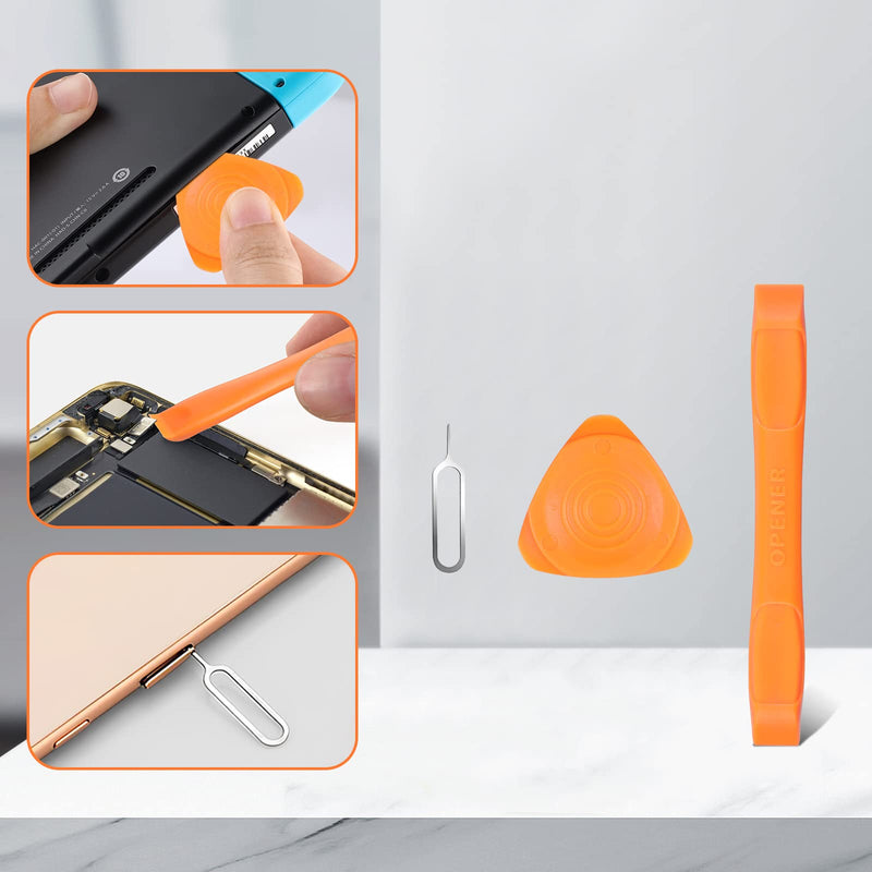 JOREST 24Pcs Small Precision Screwdriver Set with Torx T5 T6 T8 T9, Y00, Star P5, Mini Repair Tool Kit for Macbook, Computer, Laptop, iPhone, PS4 PS5, Xbox, Switch, Eyeglasses, Watch, Ring Doorbell 24 in 1