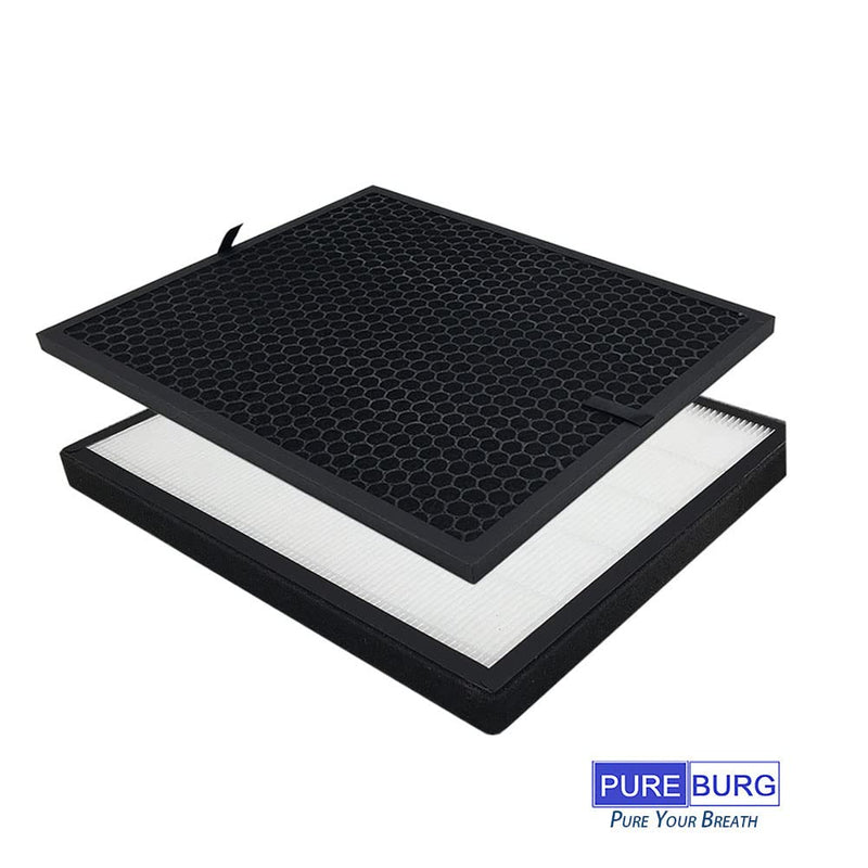 PUREBURG Replacement Filter Compatible with Levoit LV-PUR131 Air Purifier