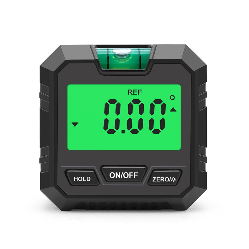 Digital Angle Finder Magnetic,Multi Digital Angle Gauge with Lcd Level,Precision Protractor Finder Measuring Tool for Woodworking Auto Repair Machining,Gift for Men