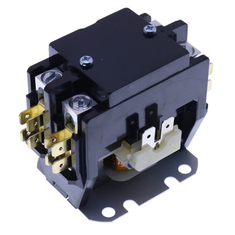 Holdwell SA-2P-40A-120V 2 Pole 40 Amp 120V Coil Definite Purpose Air Conditioner Contactor HSA-2P-40A-120V