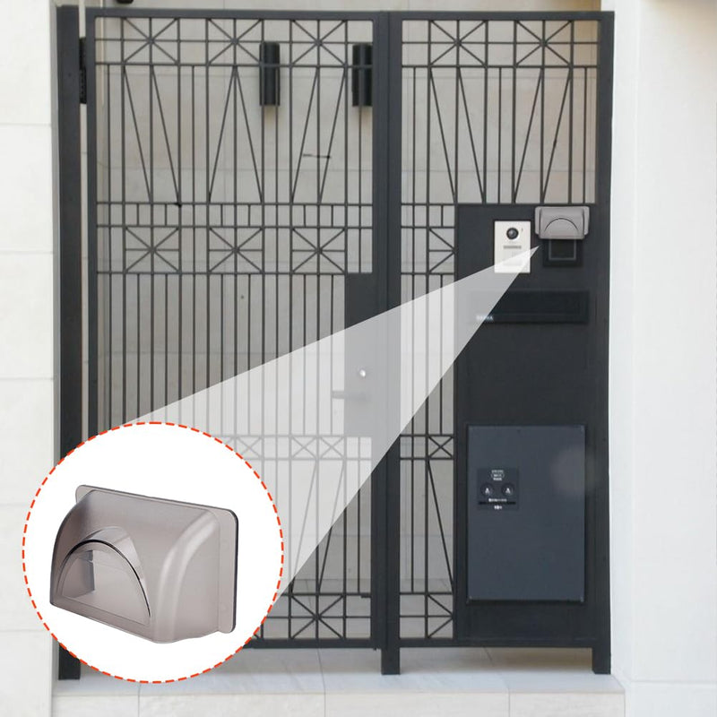 Access Control Rain Cover, Weatherproof Protective Shield Doorbell Keypad Card Reader Shell Transparent Plastic Controller Attachment Rainproof Fit for Video Fingerprint Lock Security System - NewNest Australia