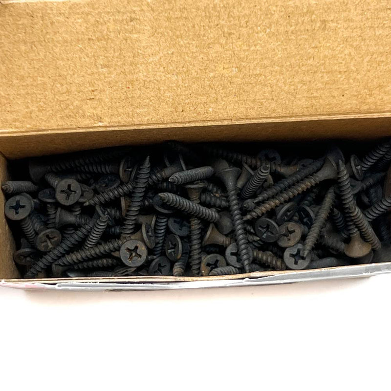Huttig-Grip 278 pcs Drywall Screw #6 x 1-1/4 inches, Fine Thread, Phillips Drive, Phosphate Coated Finish, HGS114FDW1-1 lb Pack 1.25" x 6 Fine