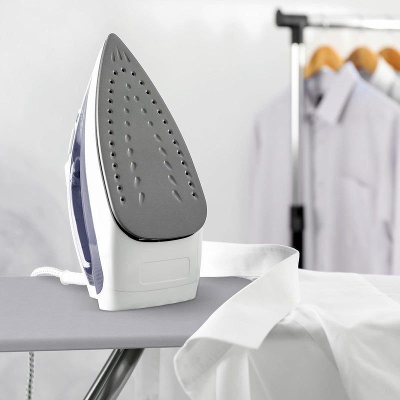 Extra Thick Ironing Board Covers with Pad Standard Size 15x54, Full Scorch Resistant Padding, Heat Reflective Silicone Coating, Durable Nose Pocket Fastener Straps Elastic Edges, Gray