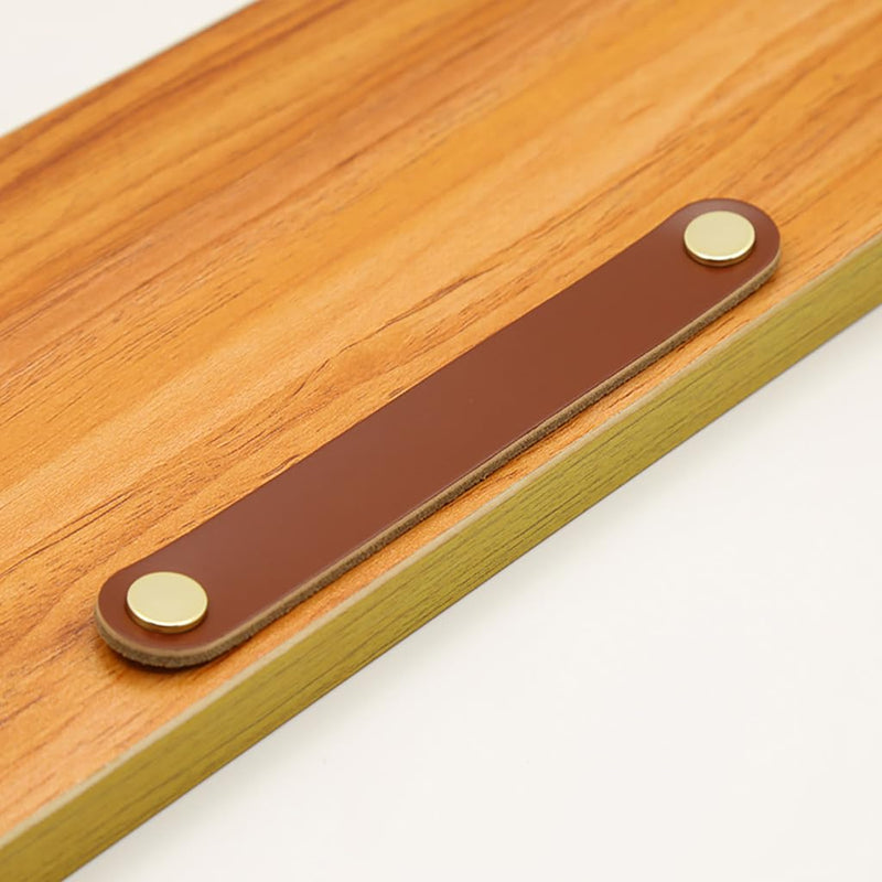 10 Pack Soft Genuine Leather Drawer Pulls Handle 6.7 x 1,Wardrobe Kitchen Closet Knobs Door Cabinets Pulls Handles with Screws,Home Decoration, Handmade (6.7" Total Length, 10 Pack) 6.7" Total Length