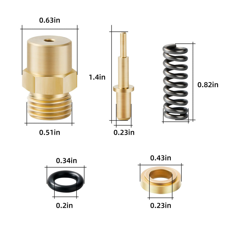 7110117 Replacement Pressure Boosting Valve Kit Pressure Washer Boost Valve