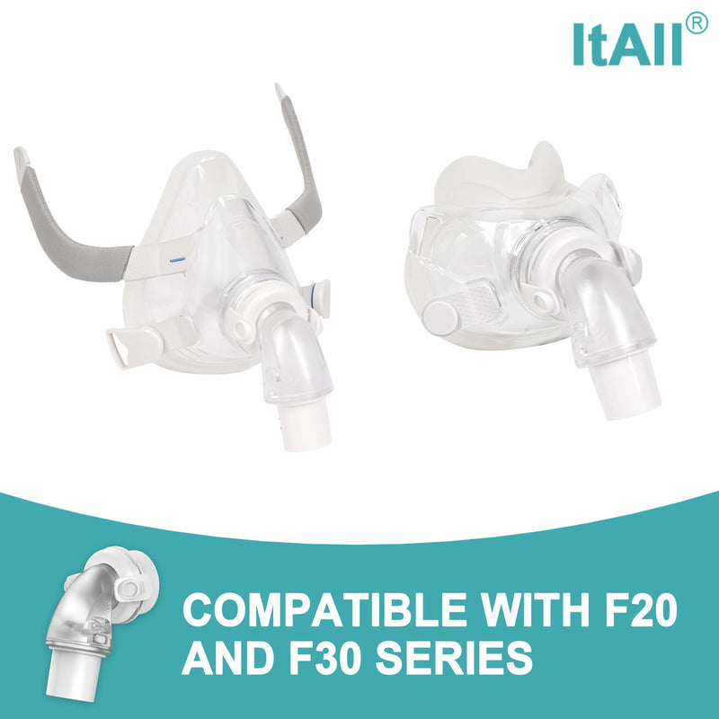 Replacement Swivel Elbow Connector for Airfit F20 F30, One pack, ItAll Supplies