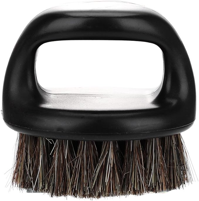 Pbzydu Beard Brush, Beard Brush for Men, Boar Fur Shaving Brush Beard Mustache Trimming Brush, Home Hairdressing Salon Shave Tool (#2) - NewNest Australia