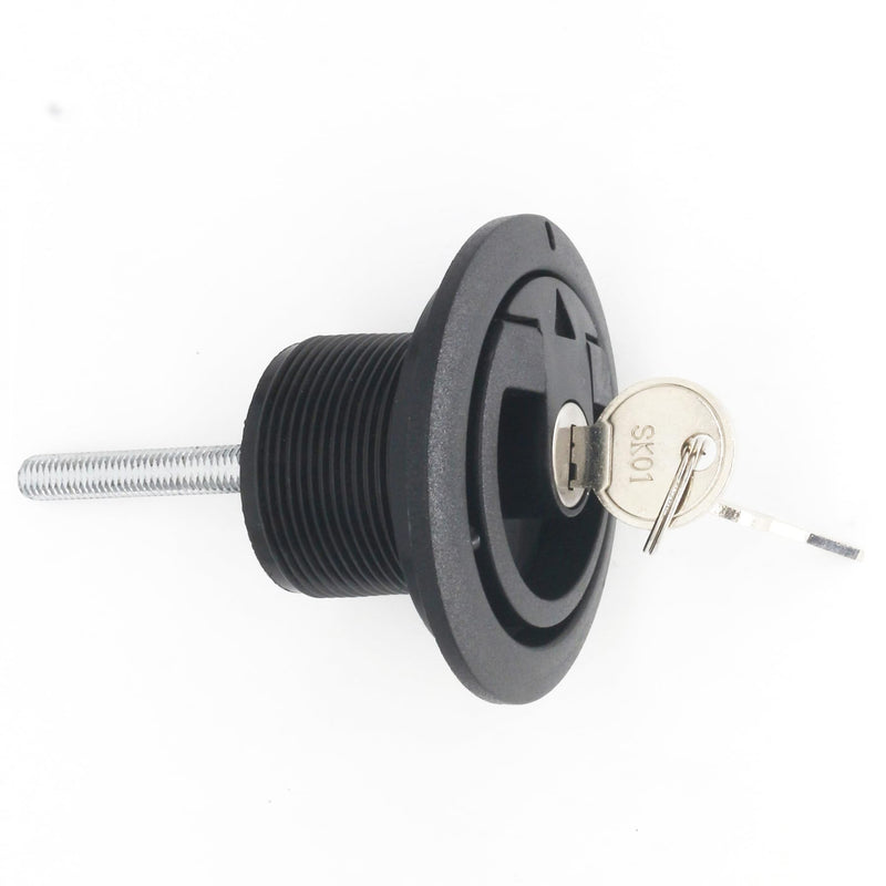 91050347 Skeeter Boats Handle Compartment Latch SK01 with Keys Bass Boat Hardware Plastic 91050347
