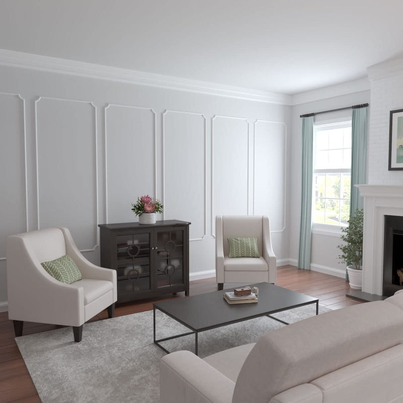 28"W x 72"H Large Classic Panel Moulding Kit (Single Panel) 28"W x 72"H Single
