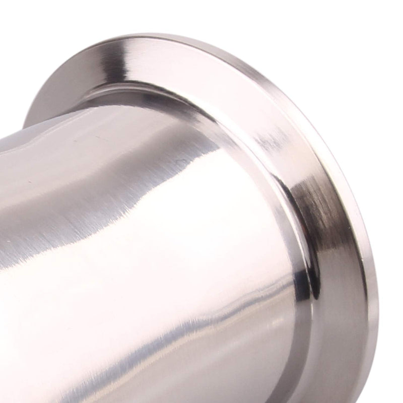 DERNORD Sanitary Fitting Reducer Fitting SUS304 Tri Clamp Ferrule Style 2.5" Tube OD to 2" Tube OD OD SIZE: ( 2-1/2 Inch * 2 Inch ) Pack of 1
