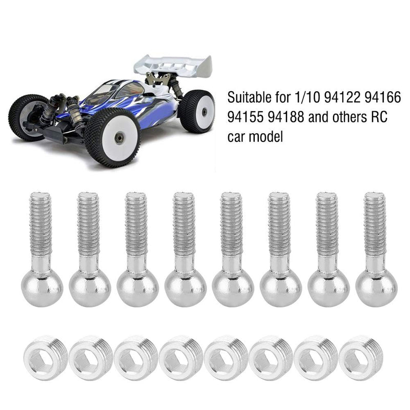 VGEBY1 Ball-Head Screw, Metal 02152 Ball-Head Screw Threaded Screws -1/10 94122 94166 94155 94188 RC Car