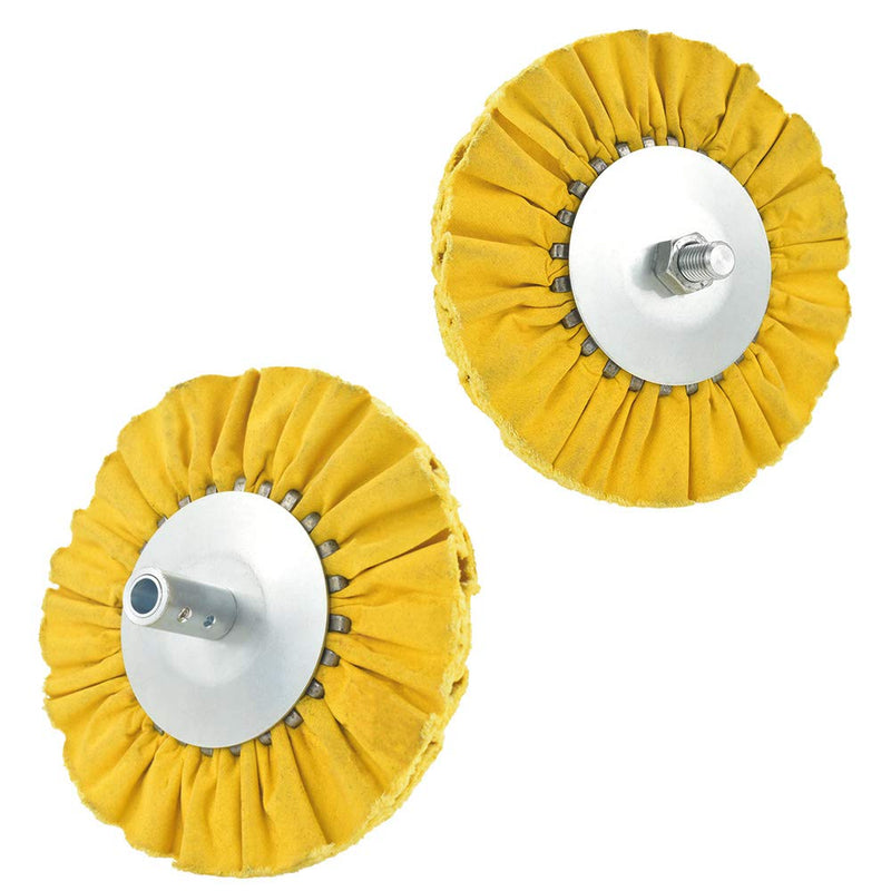 4" Airway Flange Kit Airway Buff Safety Flange Kit for angle grinder With 5/8" Arbor Hole - 1 Set