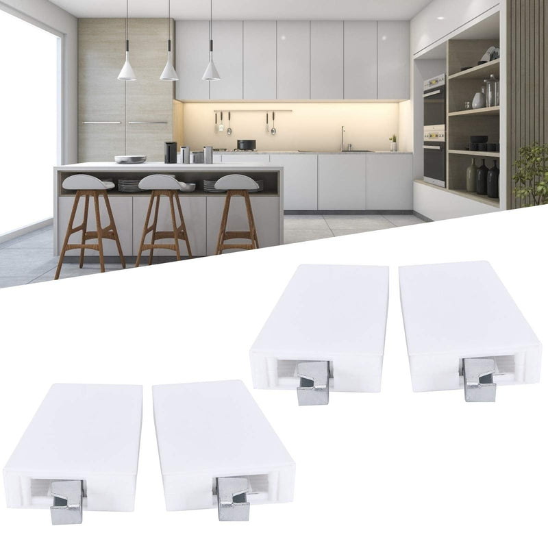 Raguso 2Set 63mm Universal Kitchen Cabinet Hanging Bracket and Wall Hanging Plate for The Wall mounting of Pieces of Furniture Set of 2