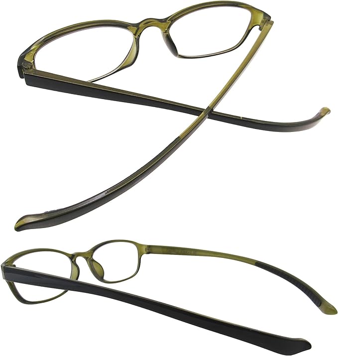 [CACALU] Reading glasses that hang around the neck, Square, Stylish, Senior glasses, Lightweight, TR90 material, Blue light cut, Anti-fog coat, Lenses - NewNest Australia