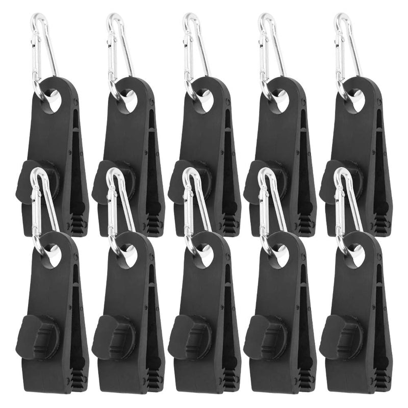 Tent Clips, Easy To Carry Lightweight Designed Awning Clip Outdoor Equipment for Awning for Outdoor Camping Tent for Caravan for Tarps