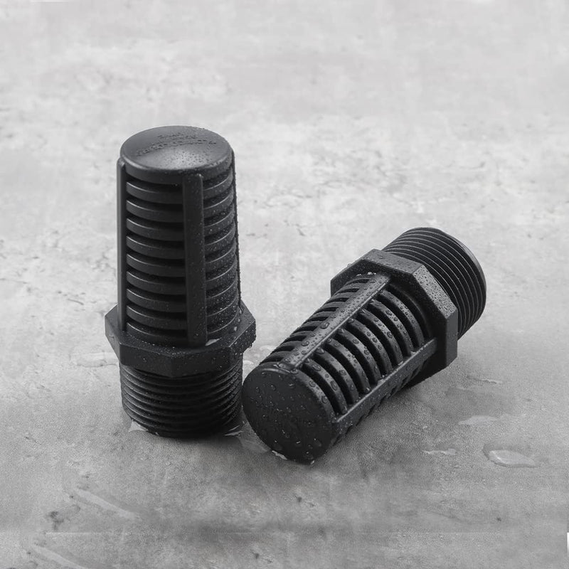 1 Inch Threaded Suction/Overflow Strainer, Screen Strainer 1 Inch (2 Pieces) 1"