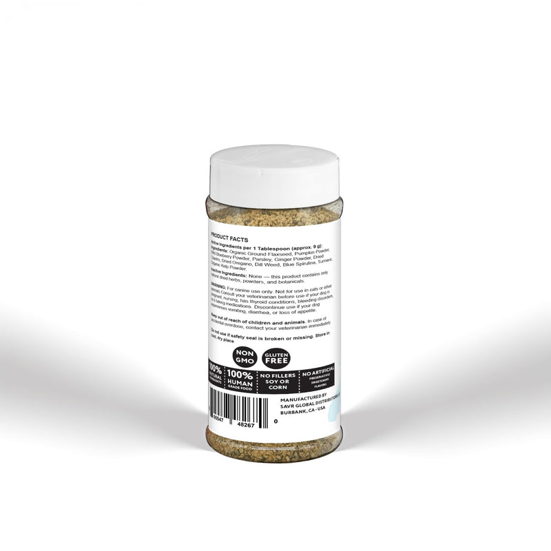 Organic Golden Ground Flaxseed for Dogs – Premium Omega 3 Skin & Coat Supplement – Milled Seed for Digestion, Joint Health & Immunity – Non-GMO, Human-Grade – 7 oz