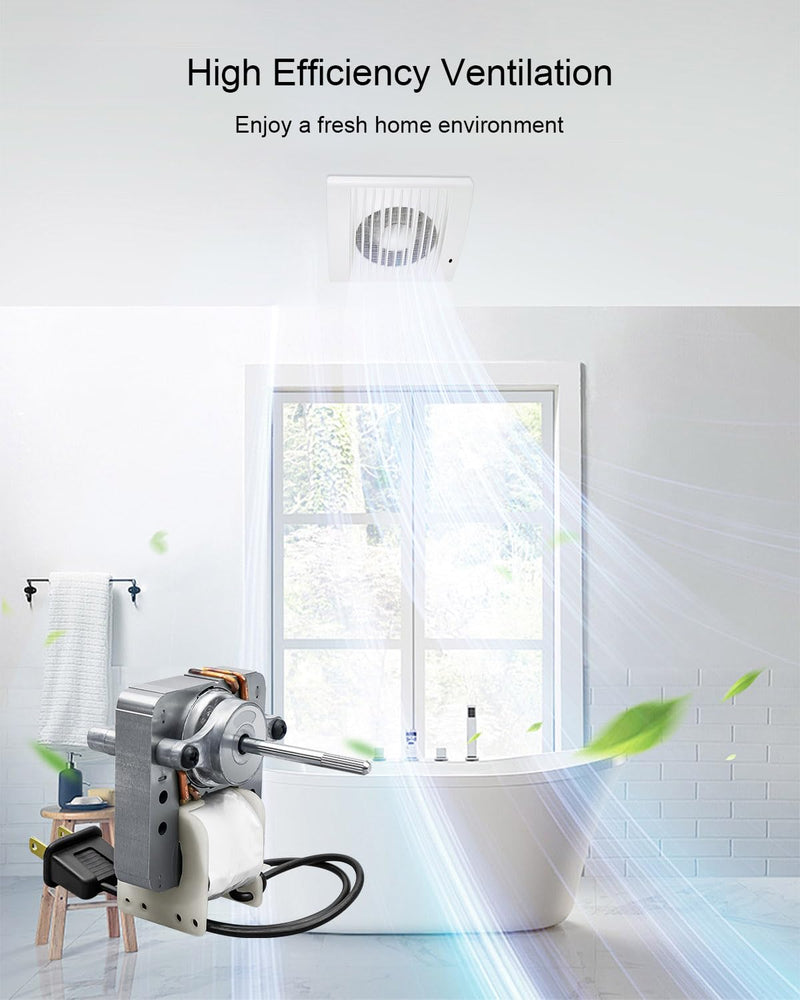 Bathroom Vent Exhaust Fan Motor Compatible with 659 662 663 668 678 688 50CFM 97012038 Exhaust Fan Motor, Replace S97012038 Electric Motors Kit with Ceiling Blower 120V 60HZ 3000RPM 0.29A