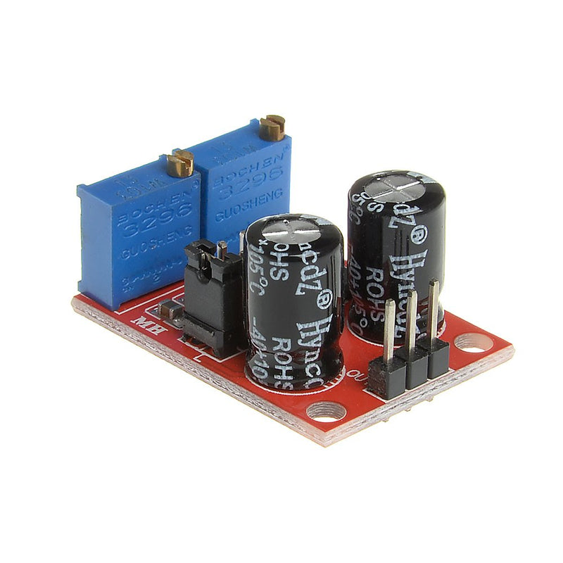 5PCS DC5-15V 4.2V V-PP to 11.4V V-PP NE555 Pulse Frequency Duty Cycle Adjustable Generator Module Square Wave Rectangular Wave Signal Generator