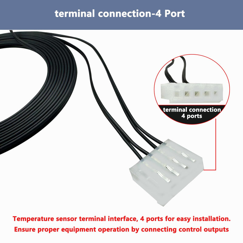 11-0515-21 for Scotsman Ice Machine Temperature Sensor Set 11-0515-21 Temp Sensor for Ice Makers Probe Sensor11 0515 21 11051521